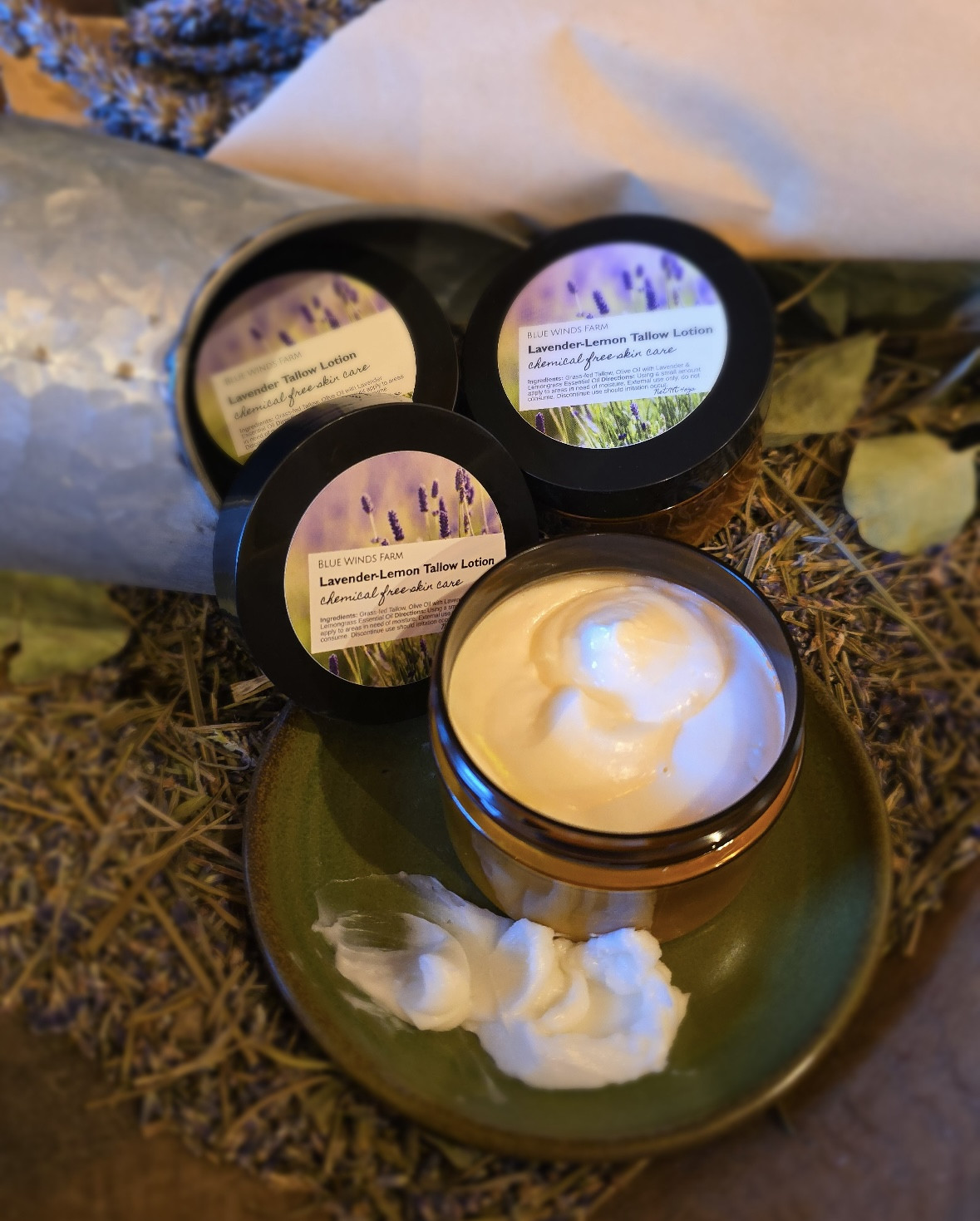 Unscented Tallow Lotion