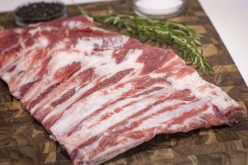 Fresh Pork Cuts: St. Louis Ribs - Glendower Farms