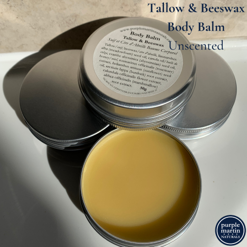 Tallow and Beeswax Body Balm Wild Meadows Farm