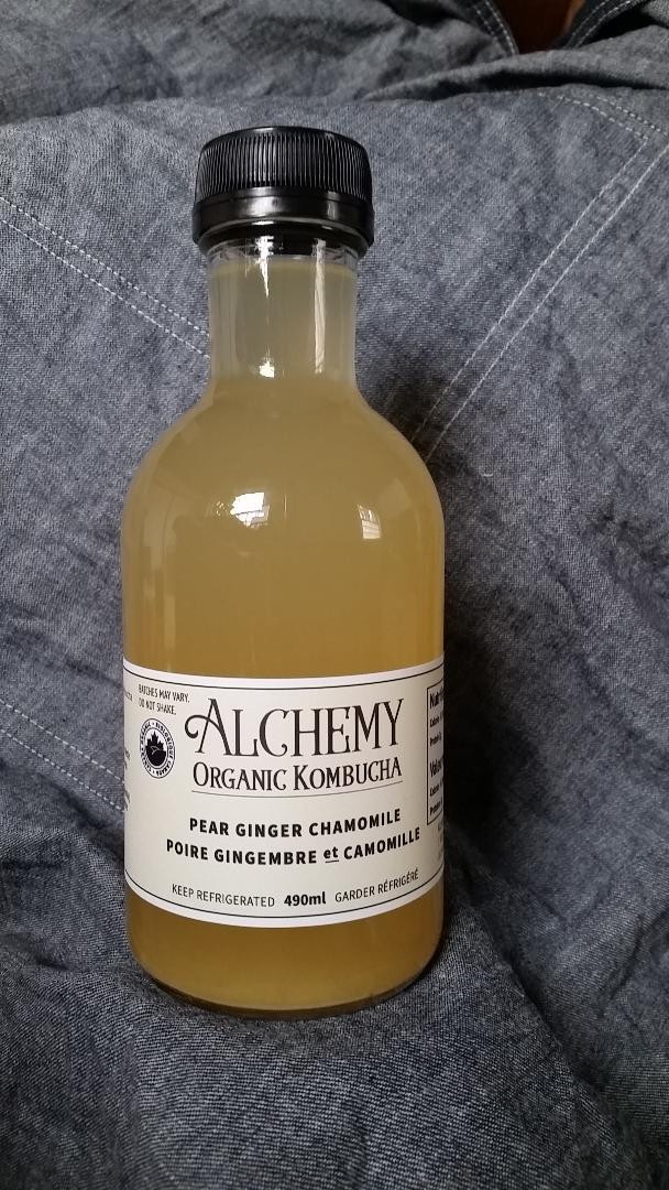 Kombucha Pear Ginger Chamomile Wild Meadows Farm