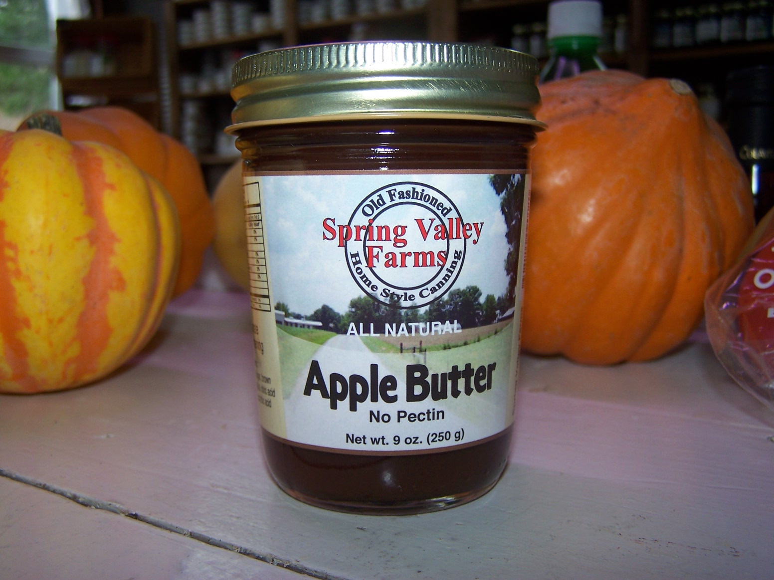 Spring Valley Farms Apple Butter All Natural 1 2 Pint Healthy Harvest Buying Club