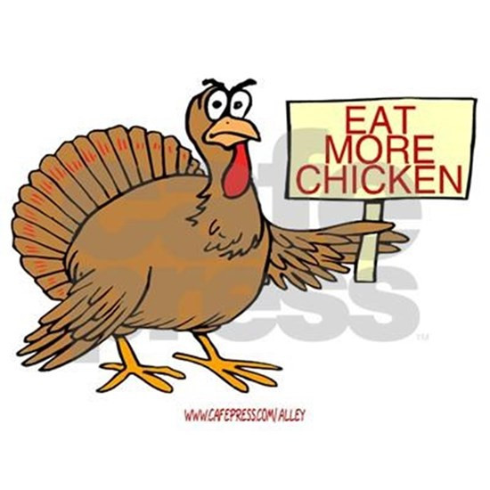 Clipart Turkey Eat Ham