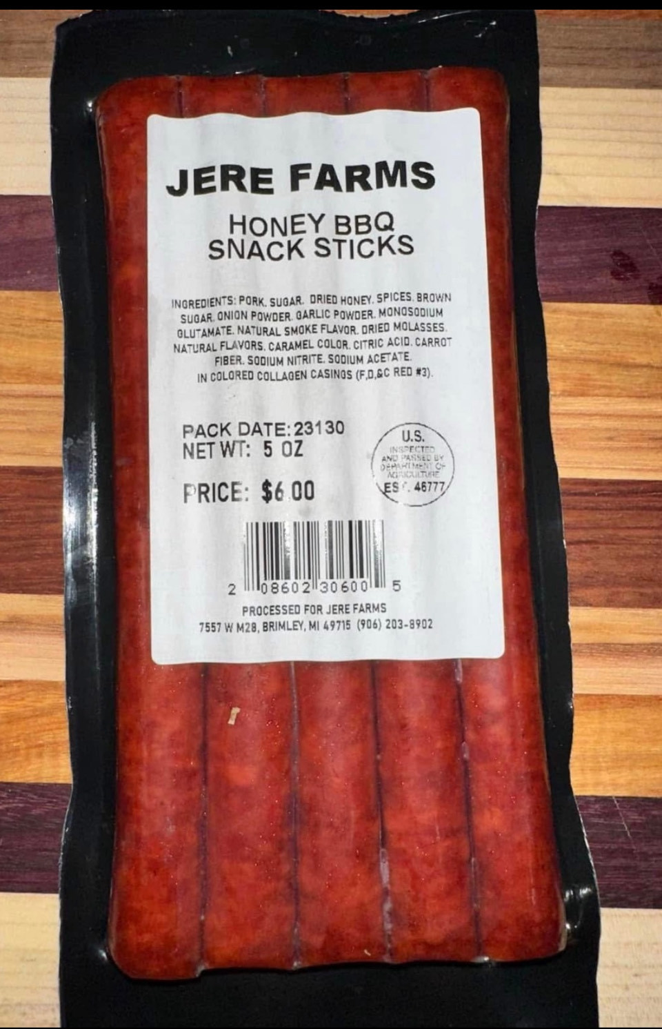 Honey BBQ Snack Sticks