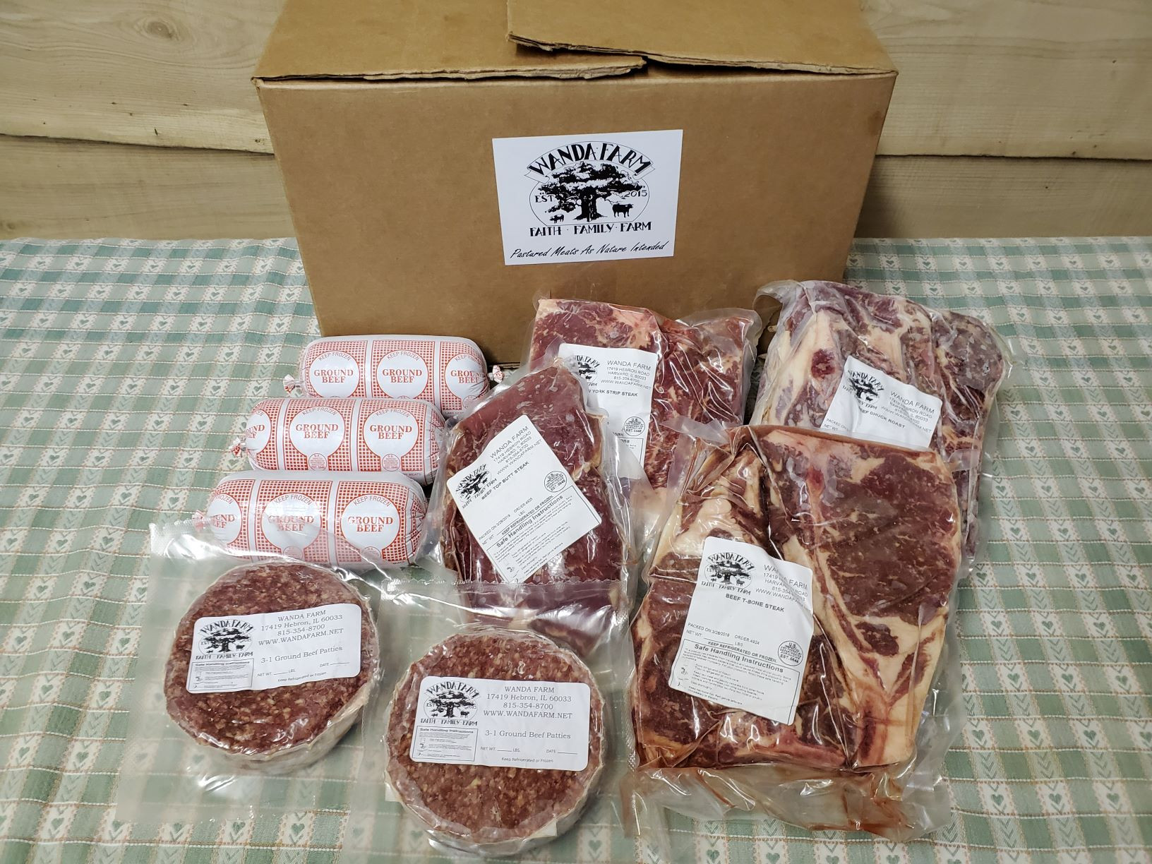 Beef Variety Bundle Wanda Farm