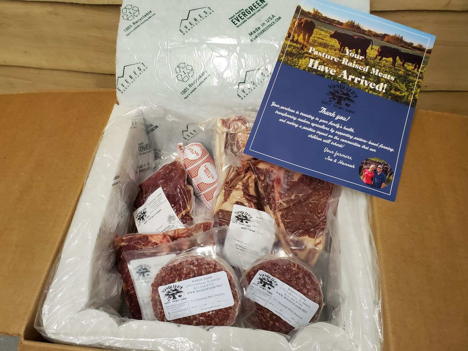 Beef Variety Bundle Wanda Farm