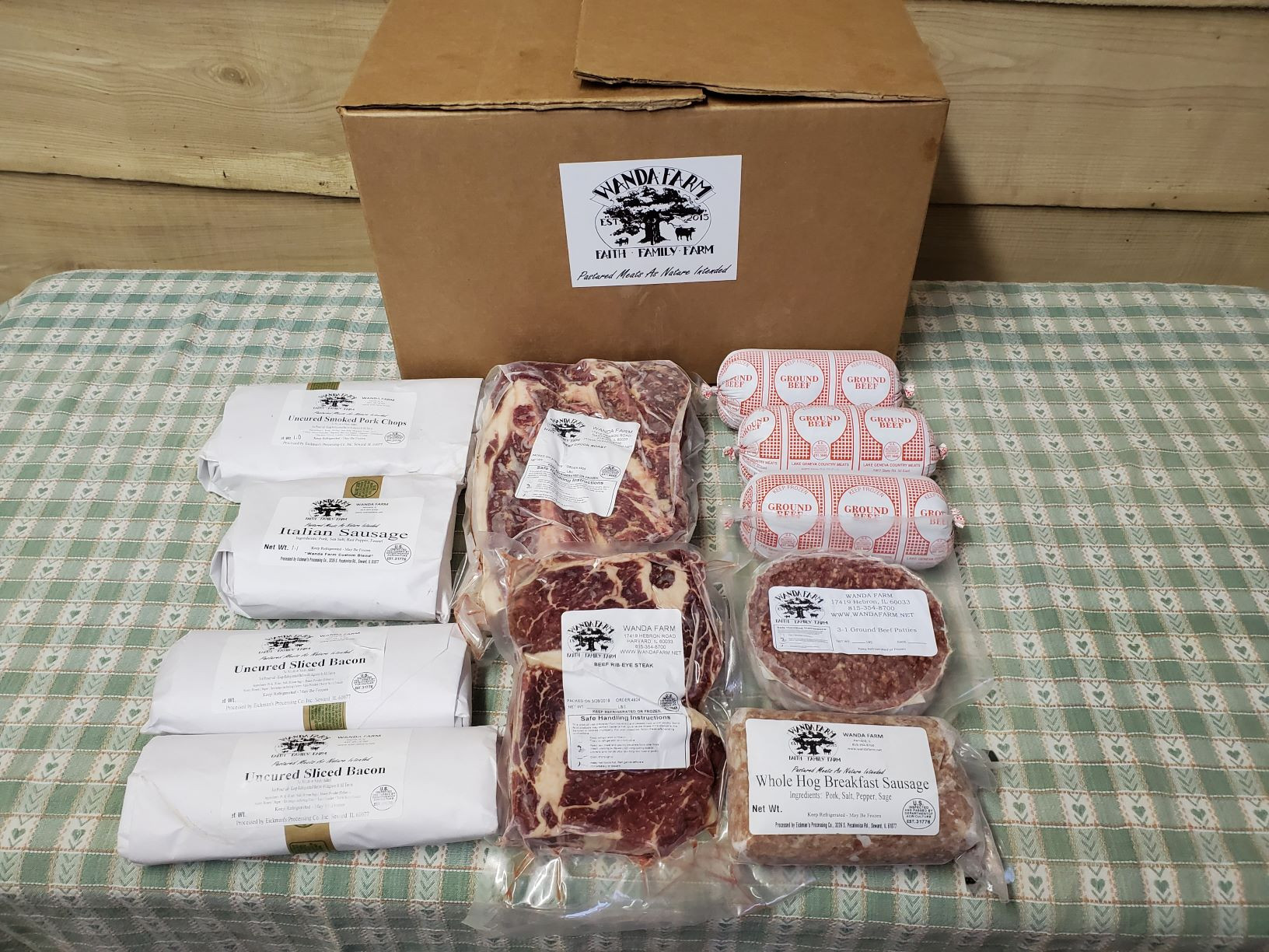 Buy GrassFed Meat Online With Home Delivery Wanda Farm LLC