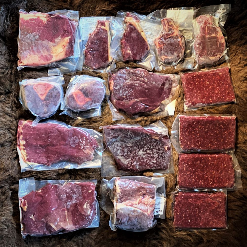 Grass Finished Bison Brisket Variety Bundle The Roaming Bison Ranch