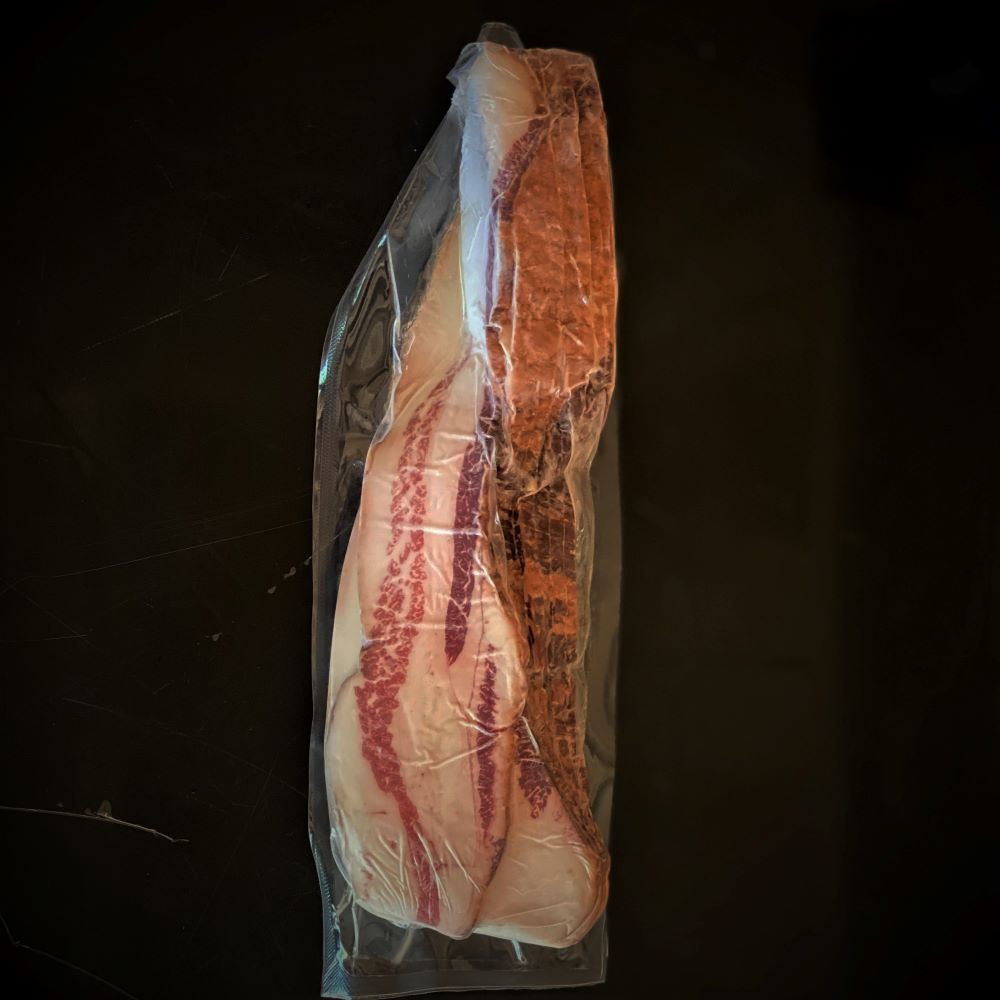 Mangalitsa Bacon (natural cure) The Roaming Bison Ranch