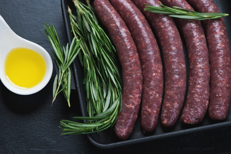 5 PK Maine Blueberry Breakfast Pork Sausage Links Lilac Hedge Farm