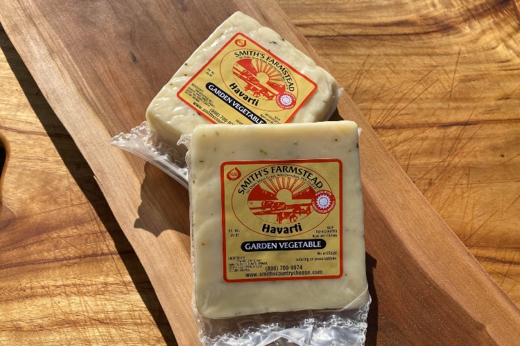 Garden Vegetable Havarti Cheese Lilac Hedge Farm