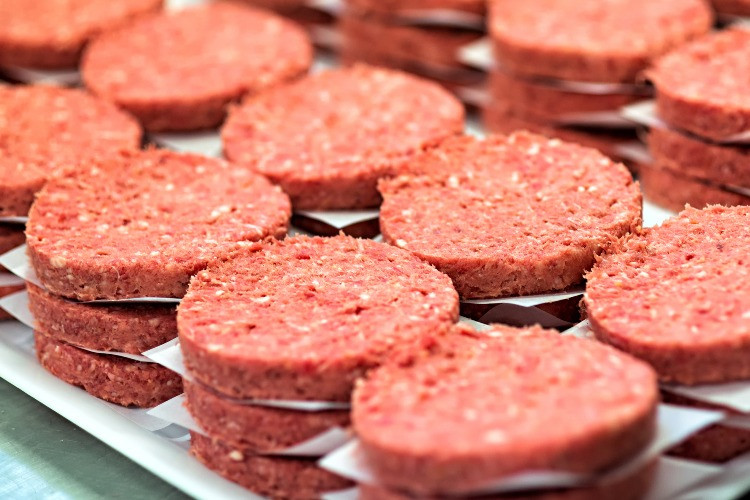 Bulk 8oz Burger Patties Lilac Hedge Farm