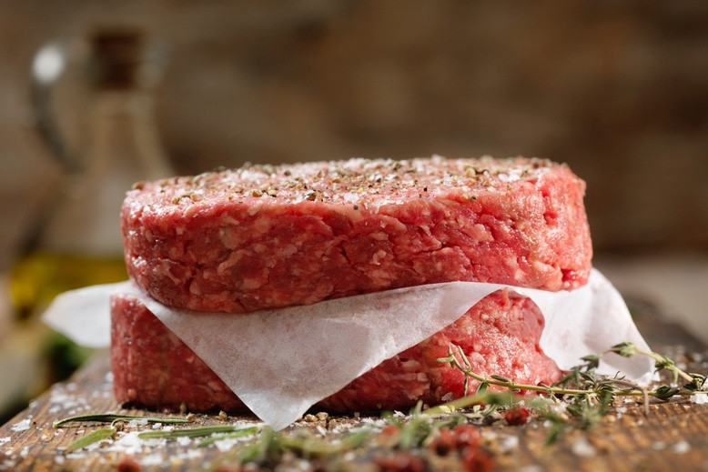 8 4oz. Seasoned Ground Beef Patties Eco Valley Ranch