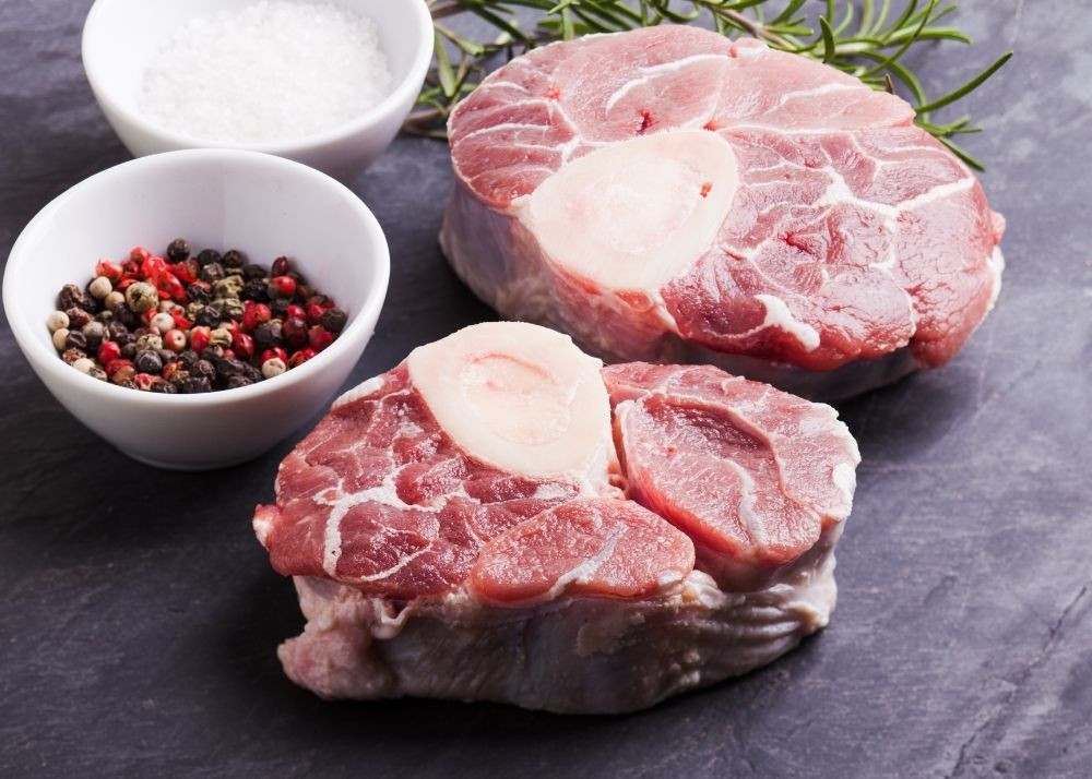 Soup Bone with Meat (Beef Shank) McElroy Farms