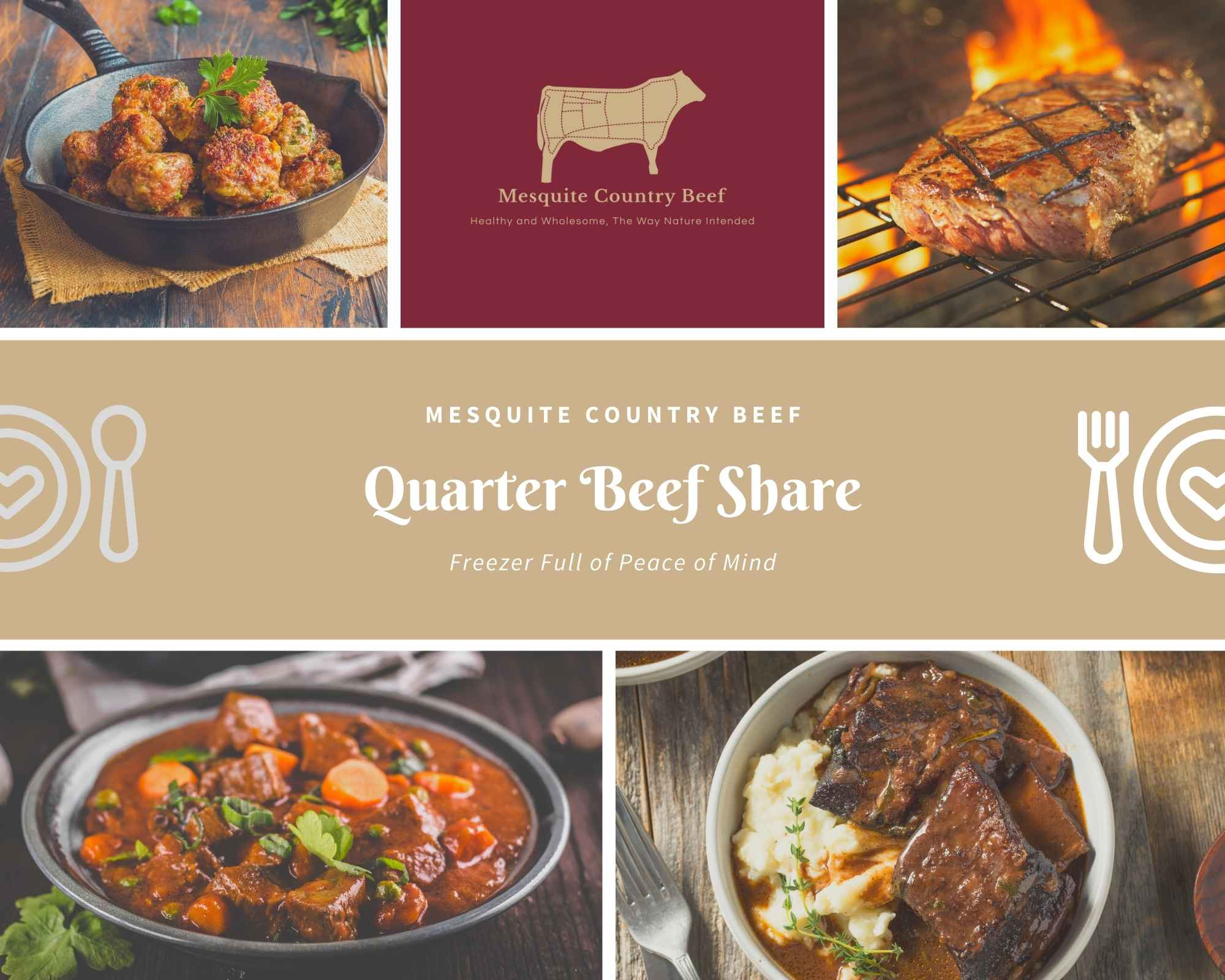 Mesquite Country Beef Quarter Beef Share Mesquite Country Beef