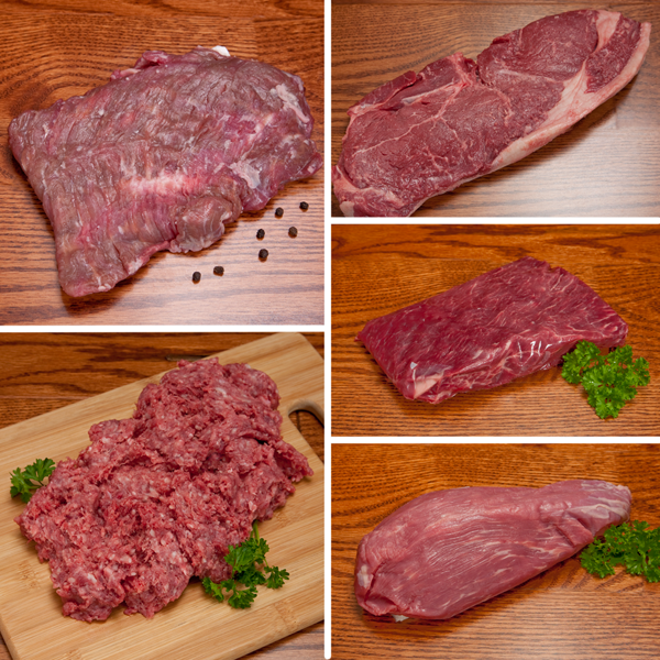 Bundle 3 Landmark Grass Fed Beef Michigan Farm to Family
