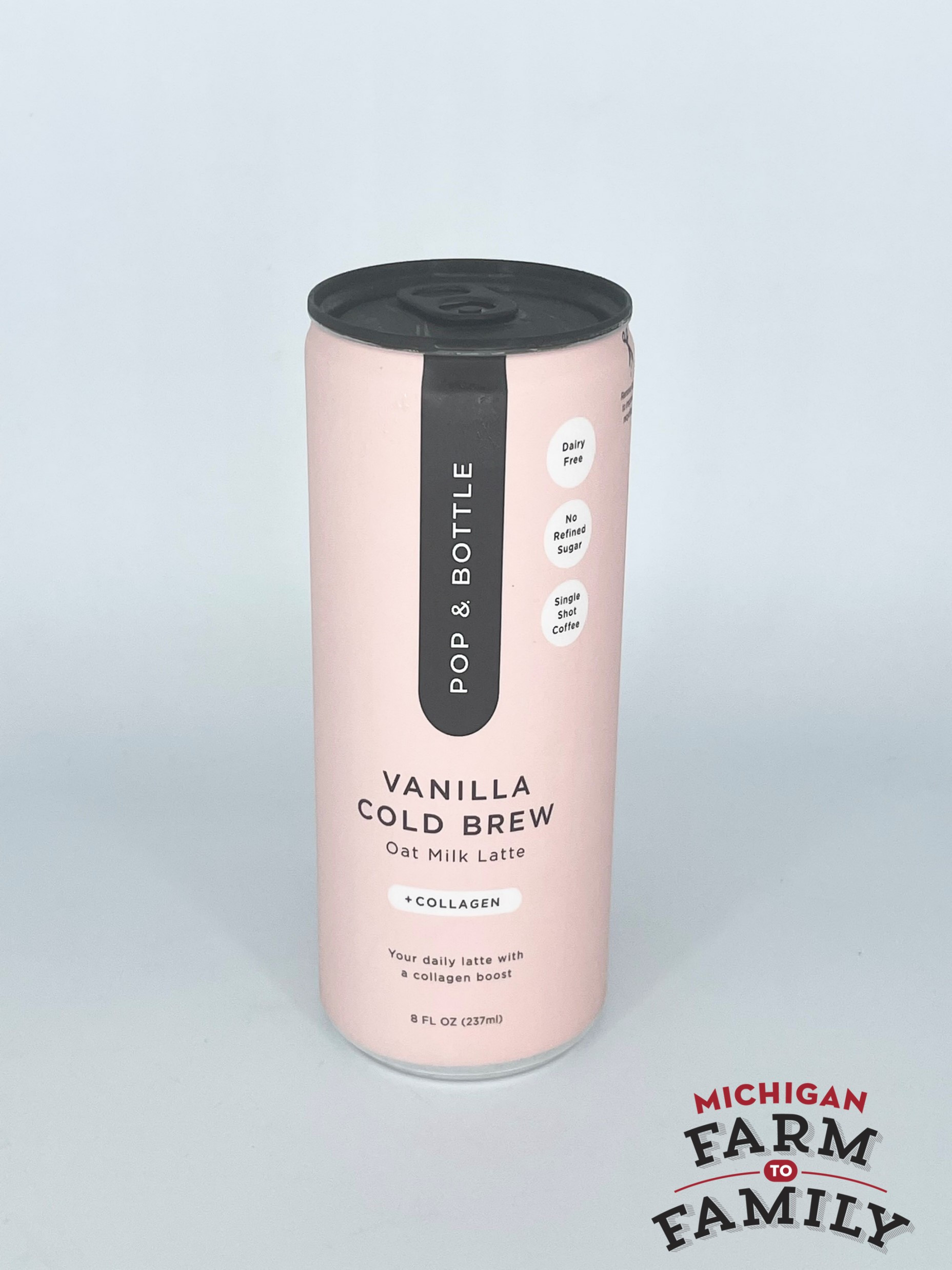 pop & bottle oat milk latte