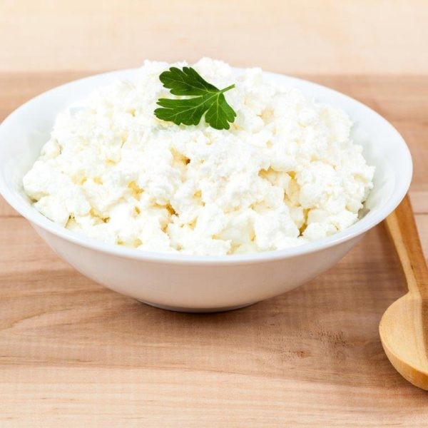 Goat Cottage Cheese 8oz Glass Miller S Biodiversity Farm