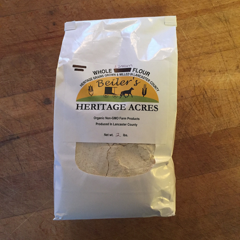 Whole Einkorn Flour, 2lb Miller's Biodiversity Farm