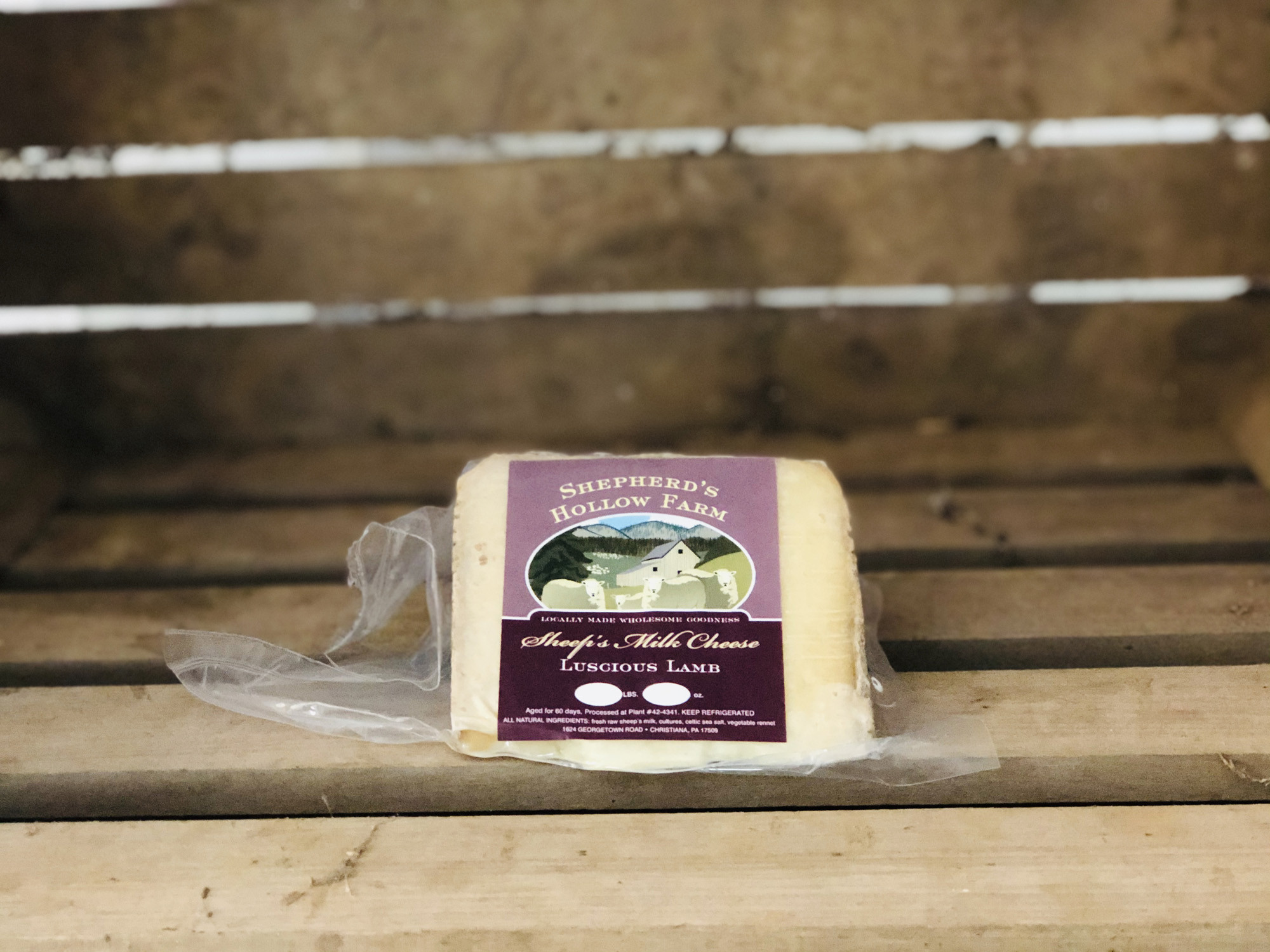 Sheep Rind Ripened Cheese - Miller's Bio Farm