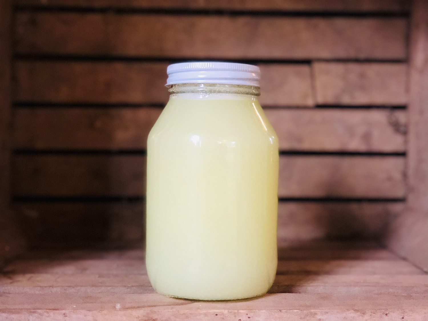 Probiotic A2 Whey, 1 quart (Glass) Miller's Biodiversity Farm