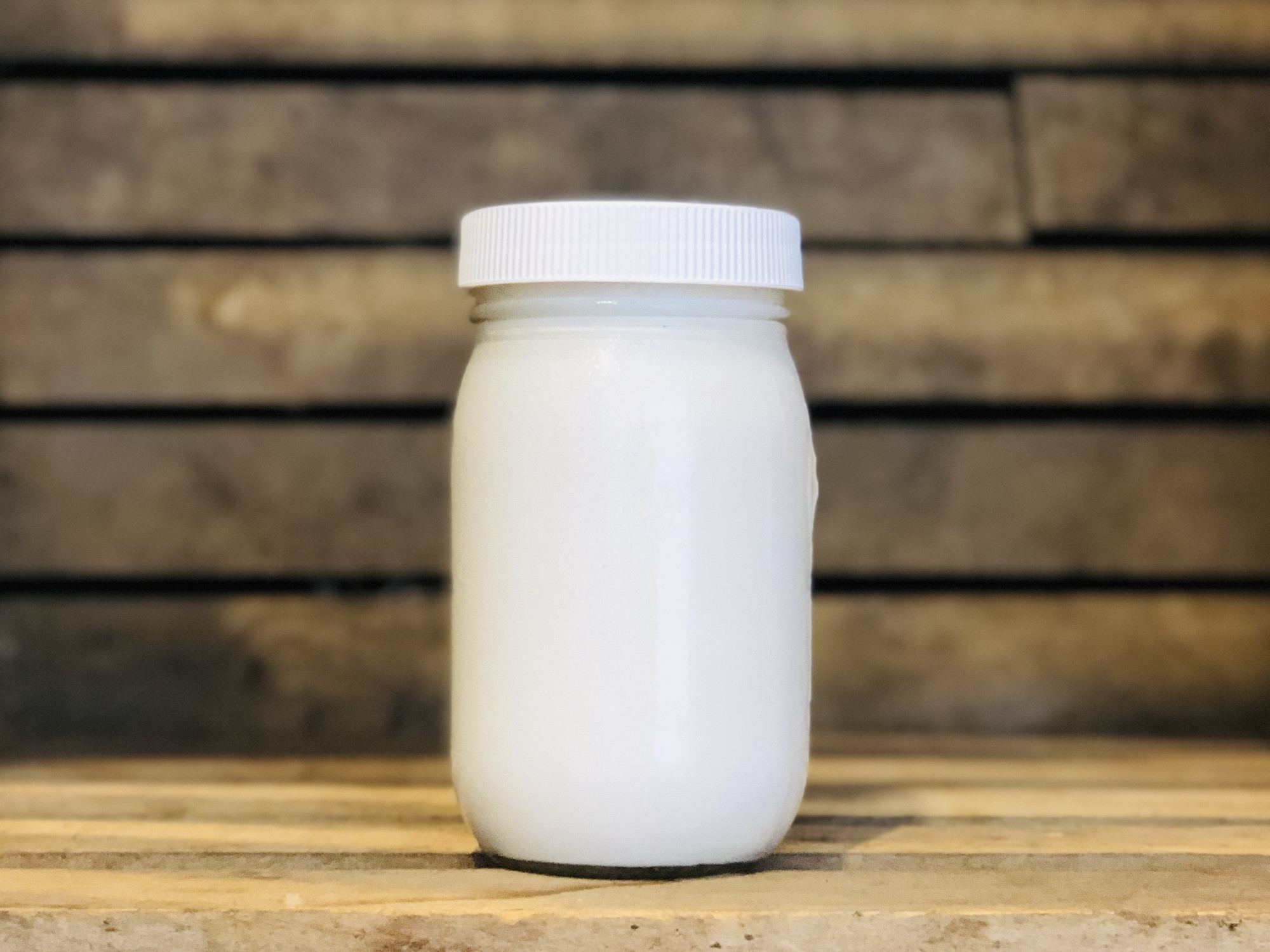 Goat Cottage Cheese, 16oz (Glass) Miller's Biodiversity Farm