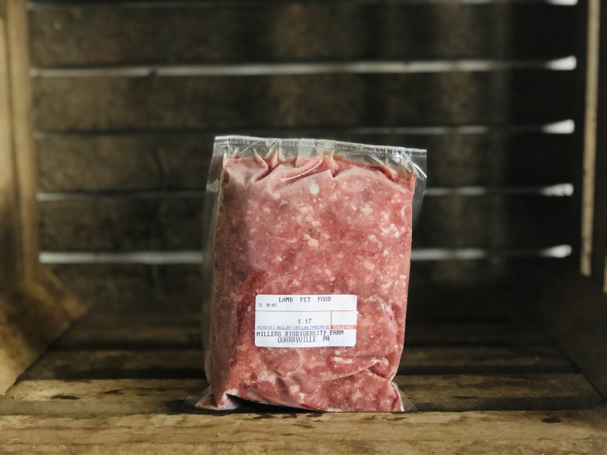 Lamb Pet Food Miller's Bio Farm