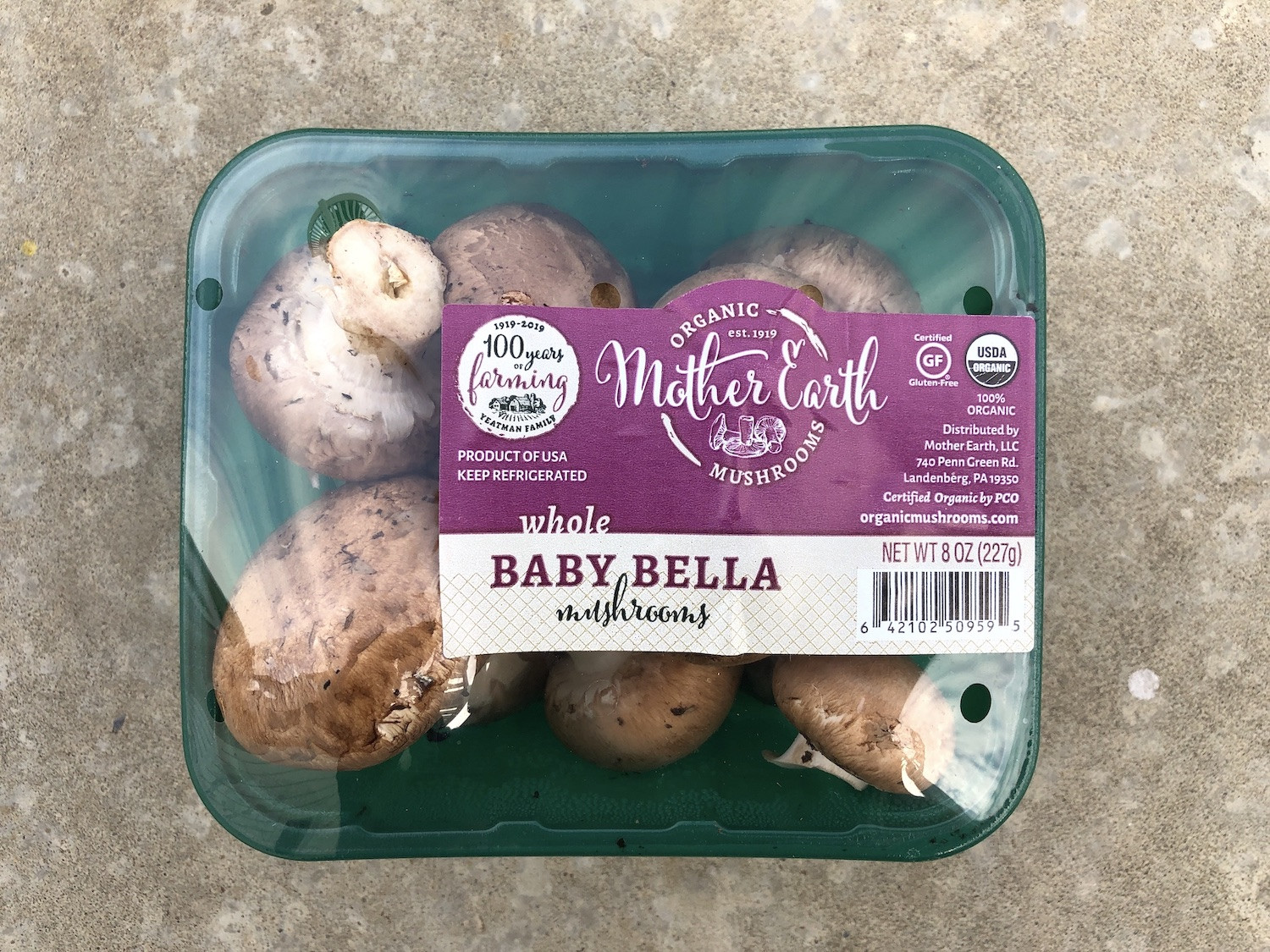 Crimini Mushrooms, 8oz - Miller's Bio Farm