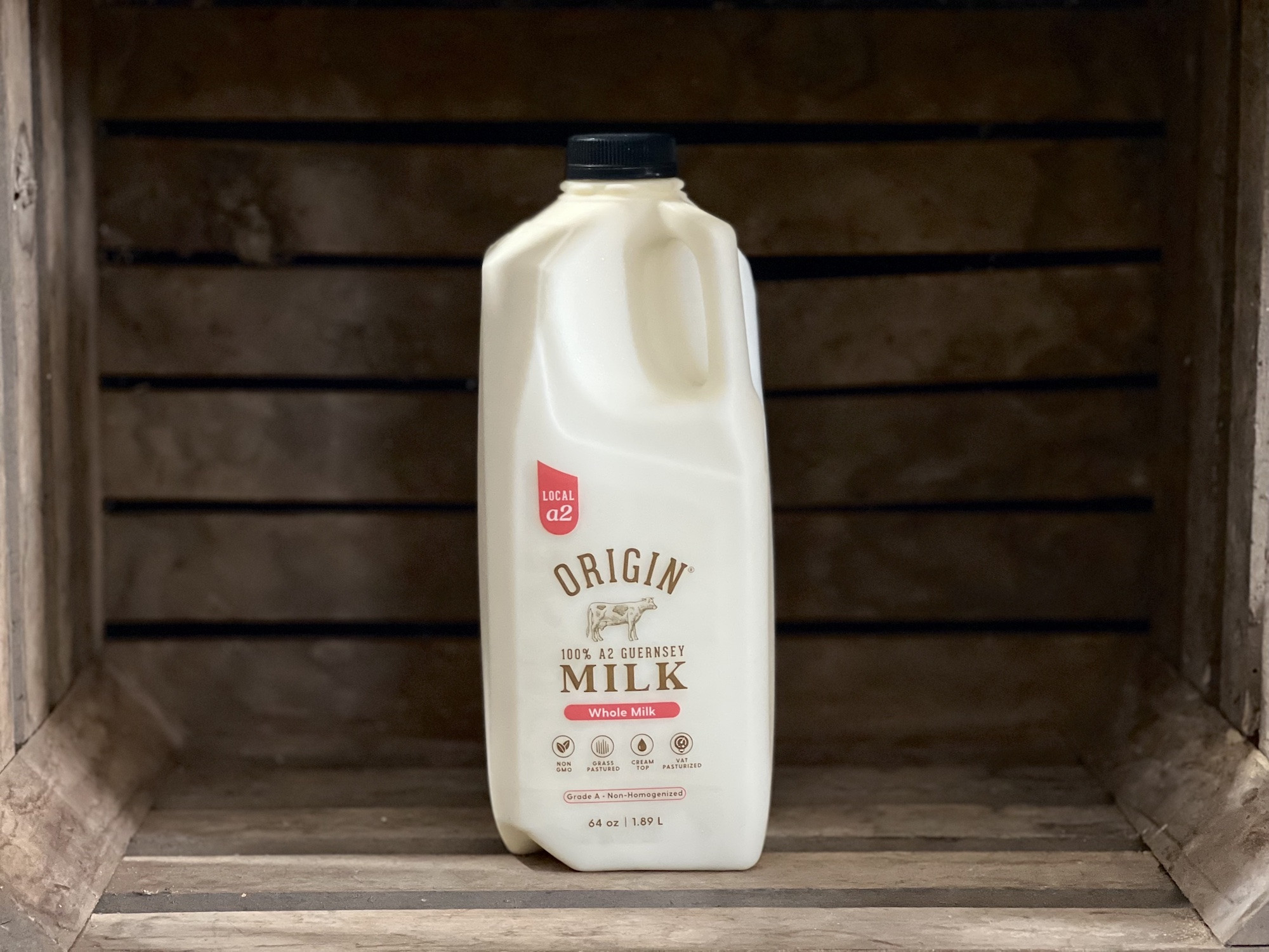 1/2 Gallon A2/A2 Guernsey Milk Miller's Bio Farm