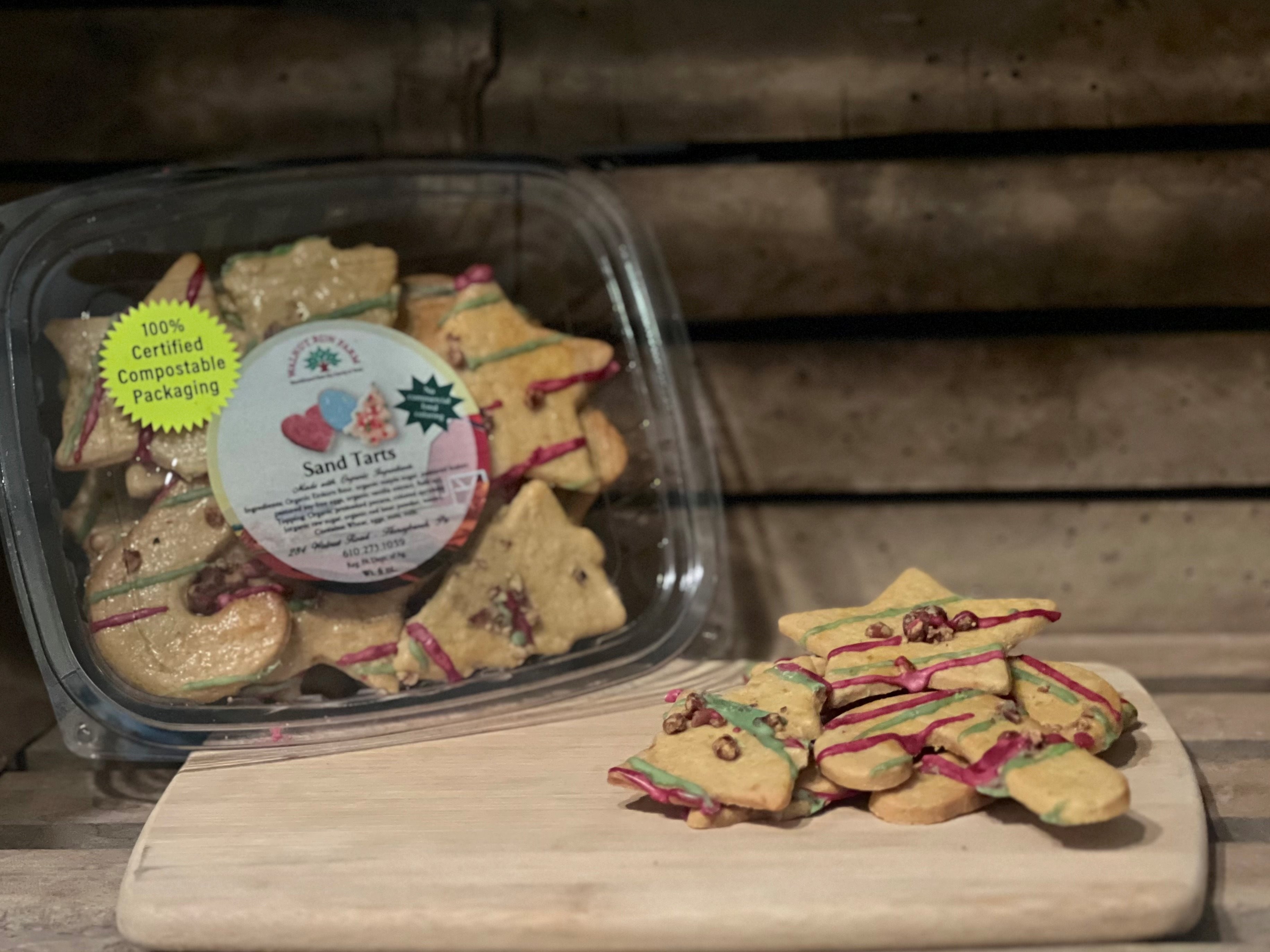 Festive Shaped Einkorn Sand Tart Cookies, 6oz