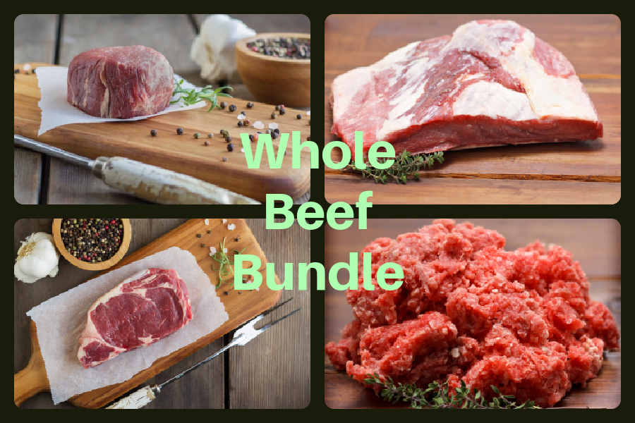Whole Beef Bundle Shaded Grove Farm Market