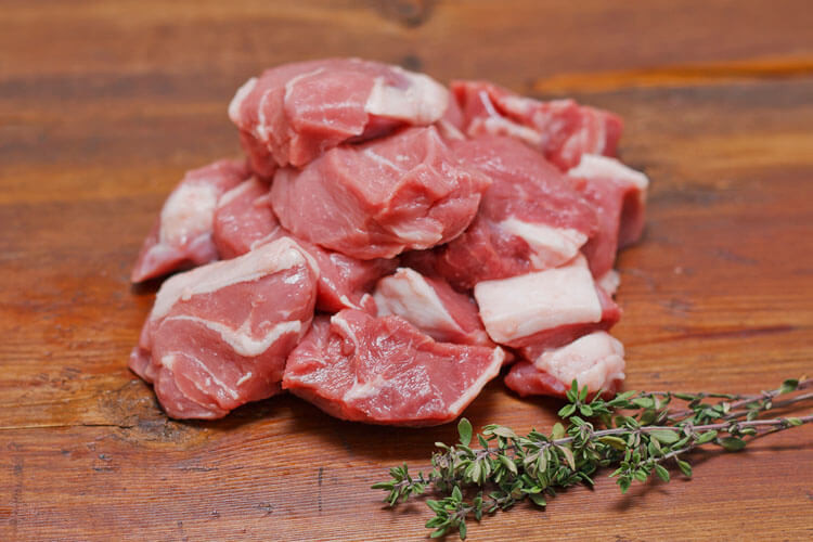 Lamb Stew Meat One Straw Ranch