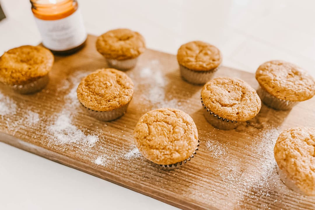 Pumpkin Muffins with Yogurt