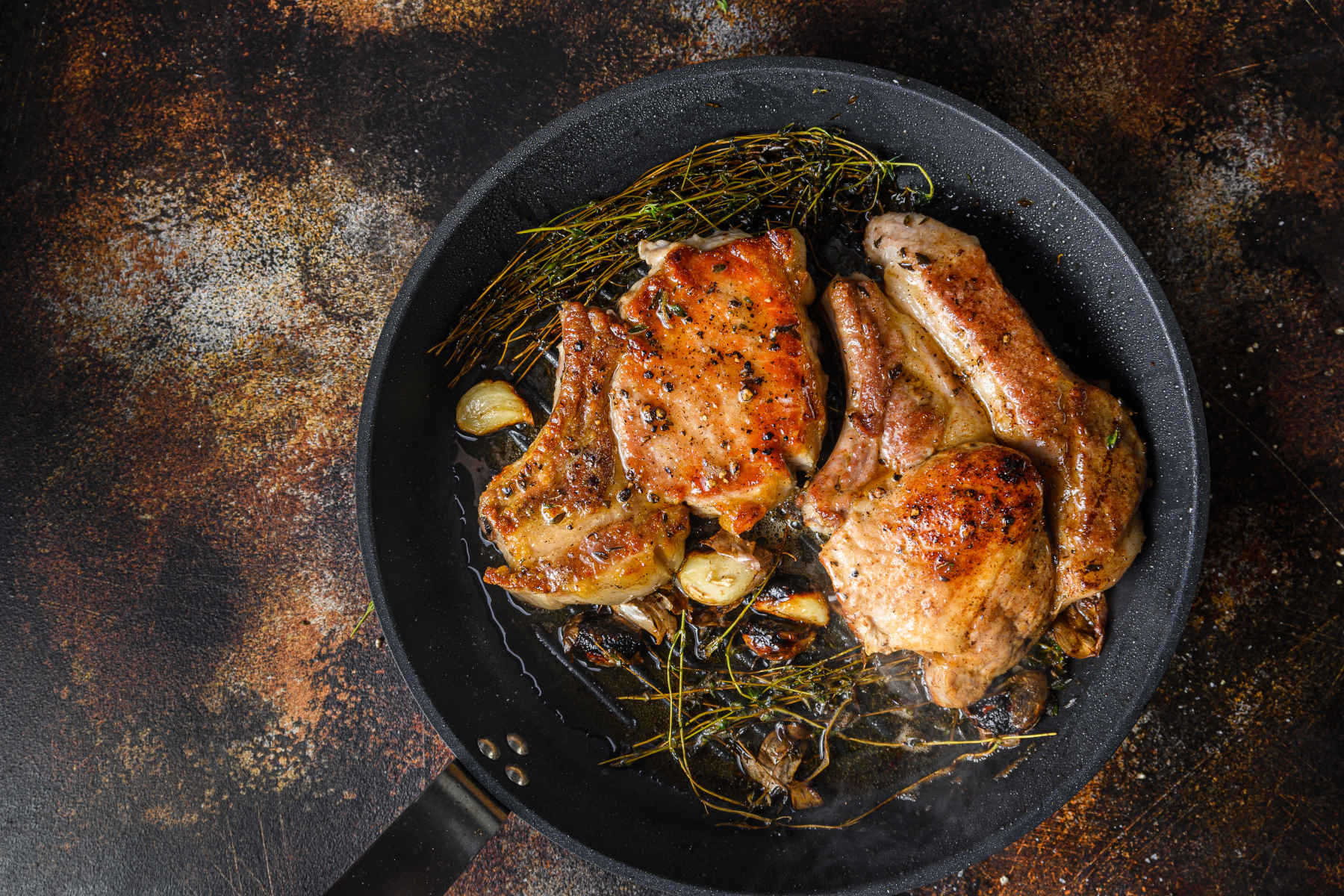Pastured pork chops