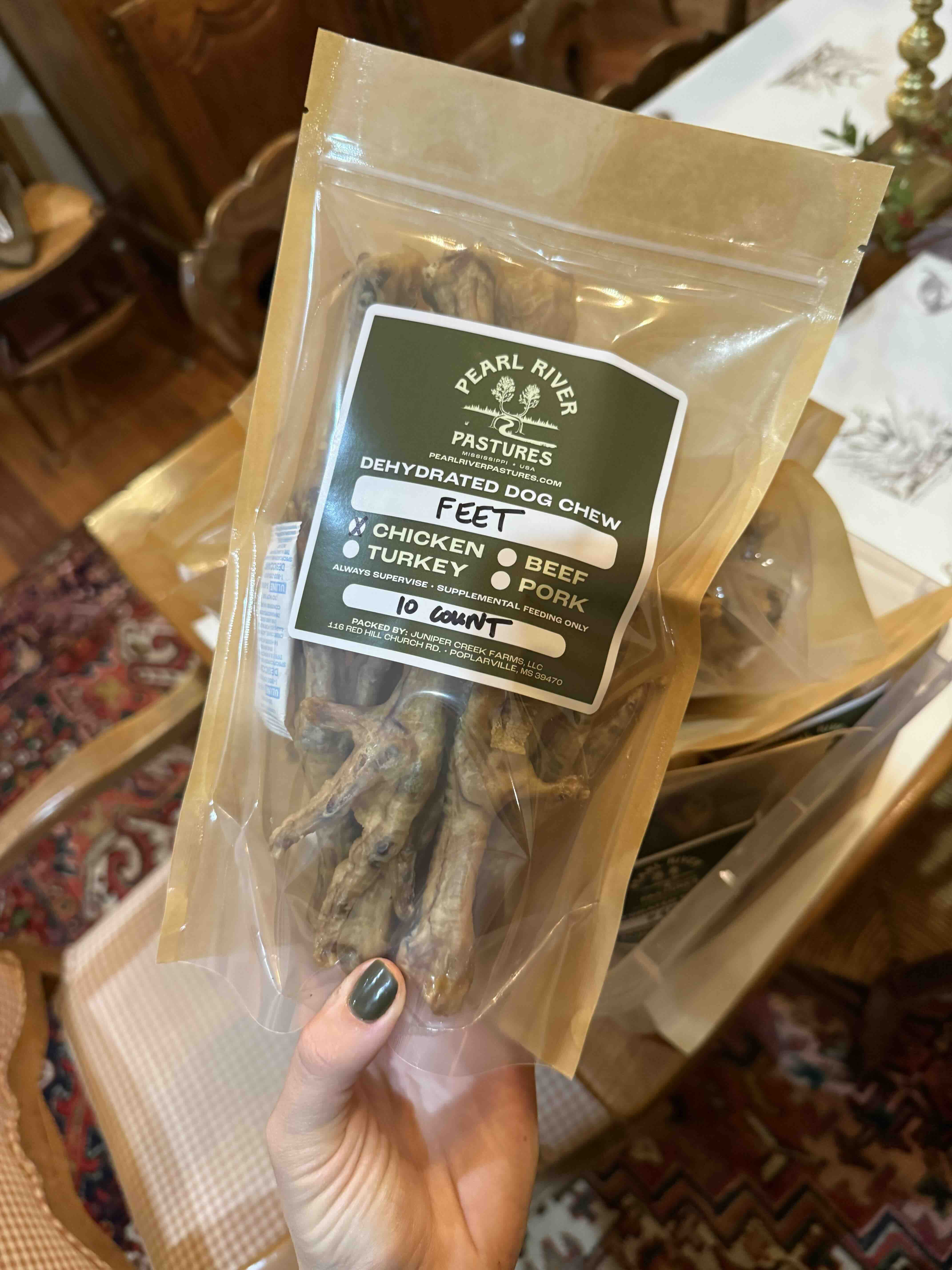 Dehydrated Chicken Feet