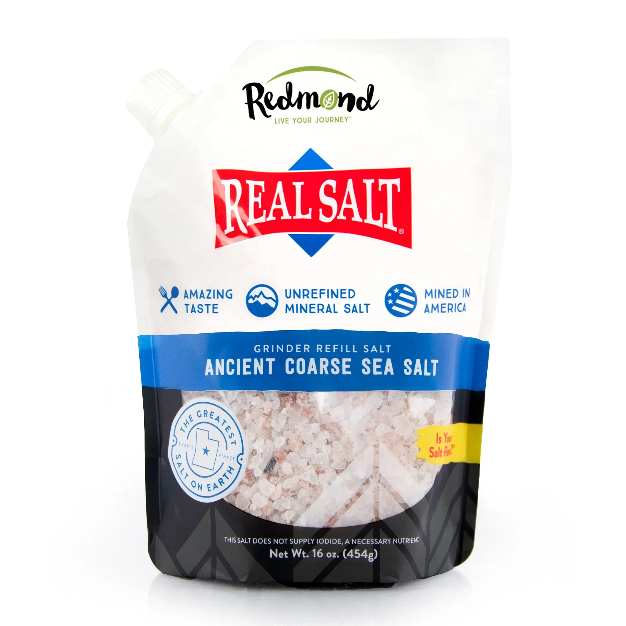 ANCIENT COARSE SEA SALT REFILL POUCH