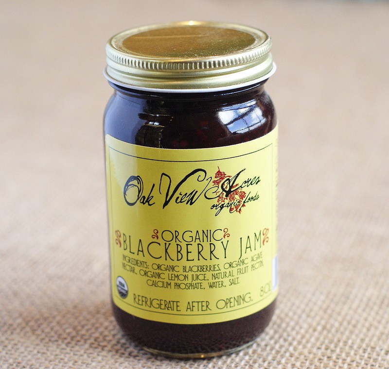 Organic Jam Blackberry 8 oz Profeta Farms