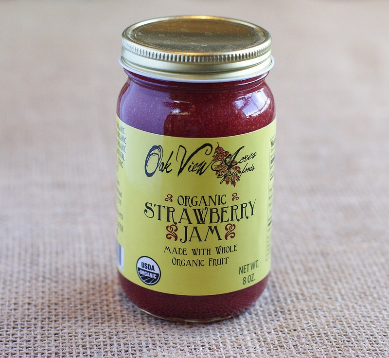 Organic Jam Strawberry 8 oz Profeta Farms