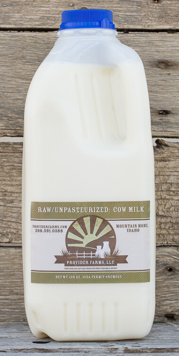 Raw Cow Milk - Provider Farms