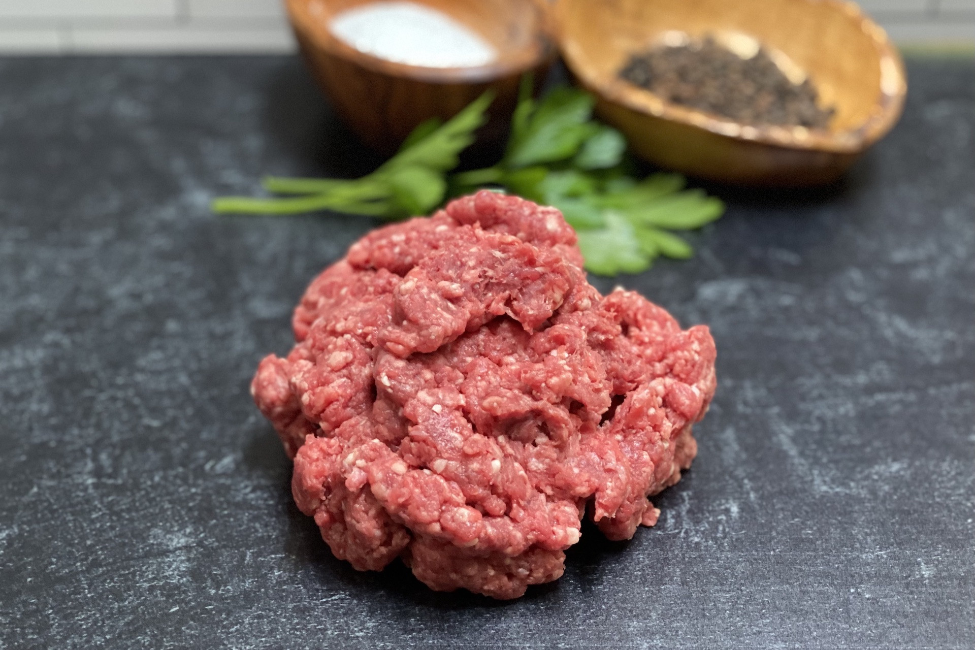 Beef Prime Grade Ground Chuck Ontario Grass Fed 1lb Wiser