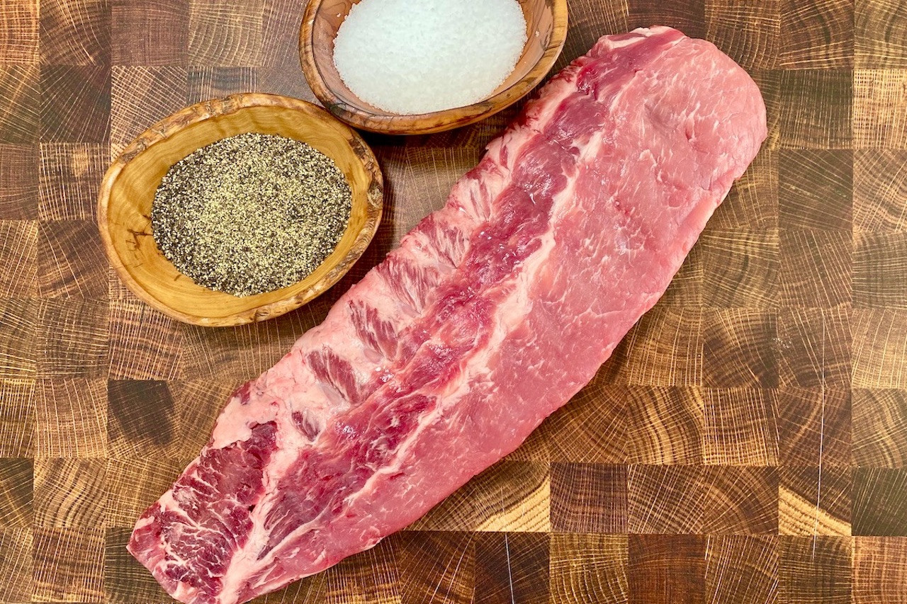 Pasture Raised Pork Baby Back Ribs (Whole Rack) Red House Ranch LLC