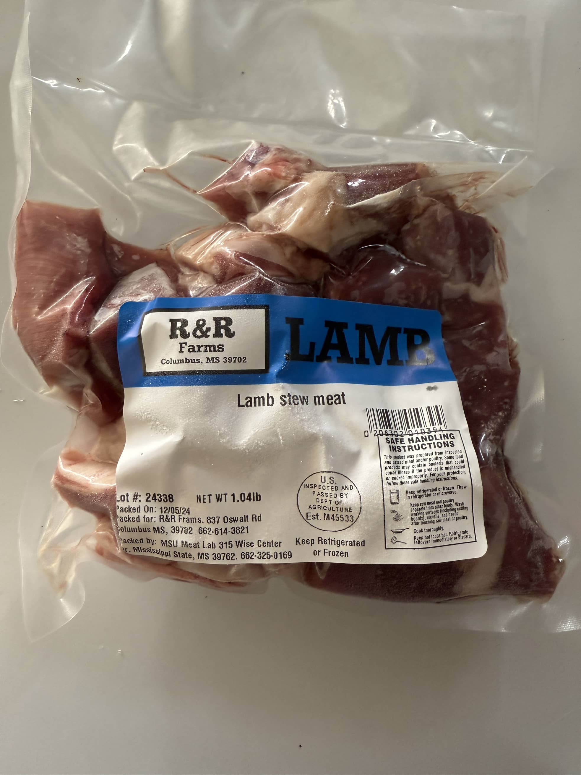 Lamb Stew Meat