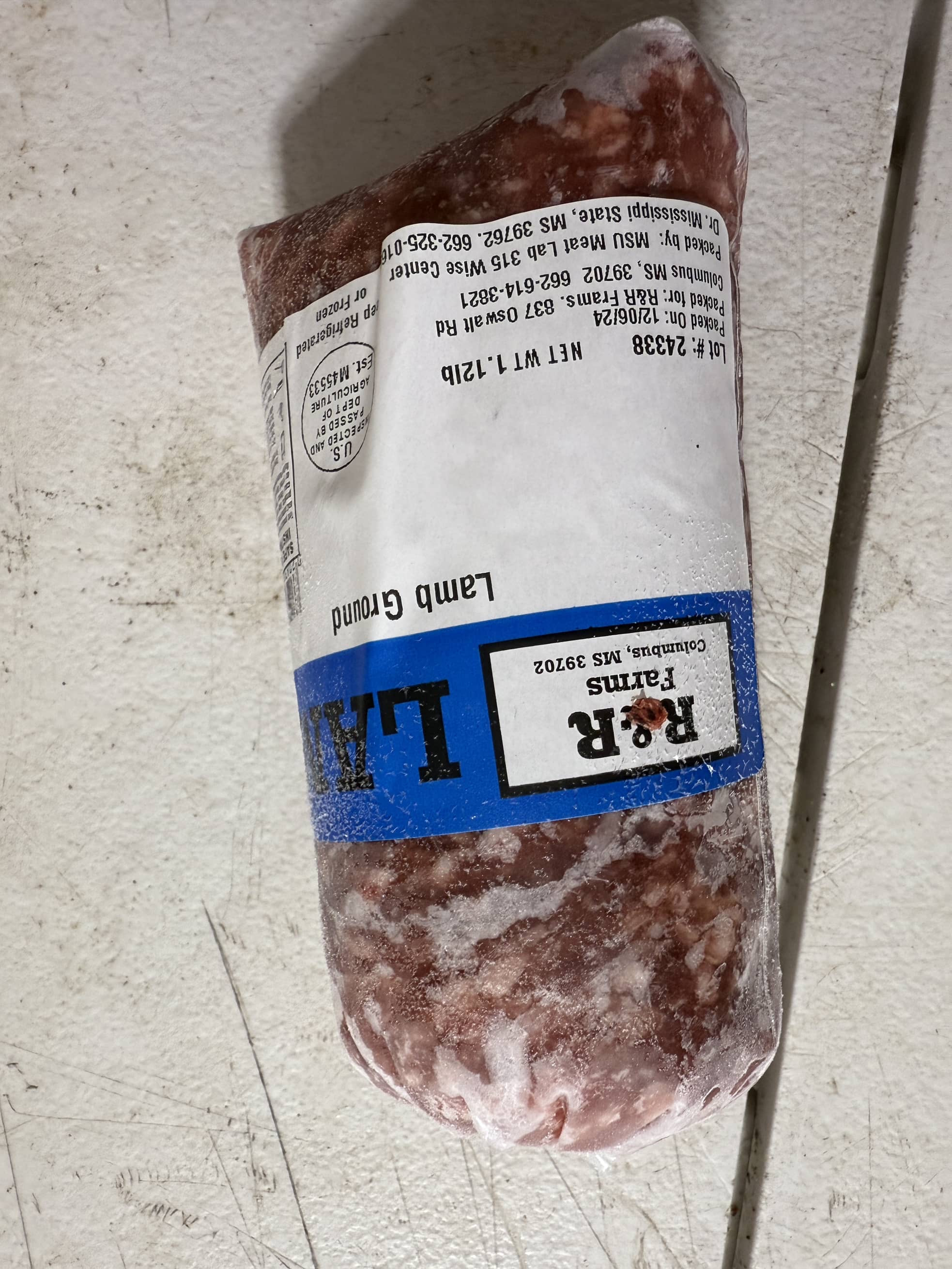 ground lamb