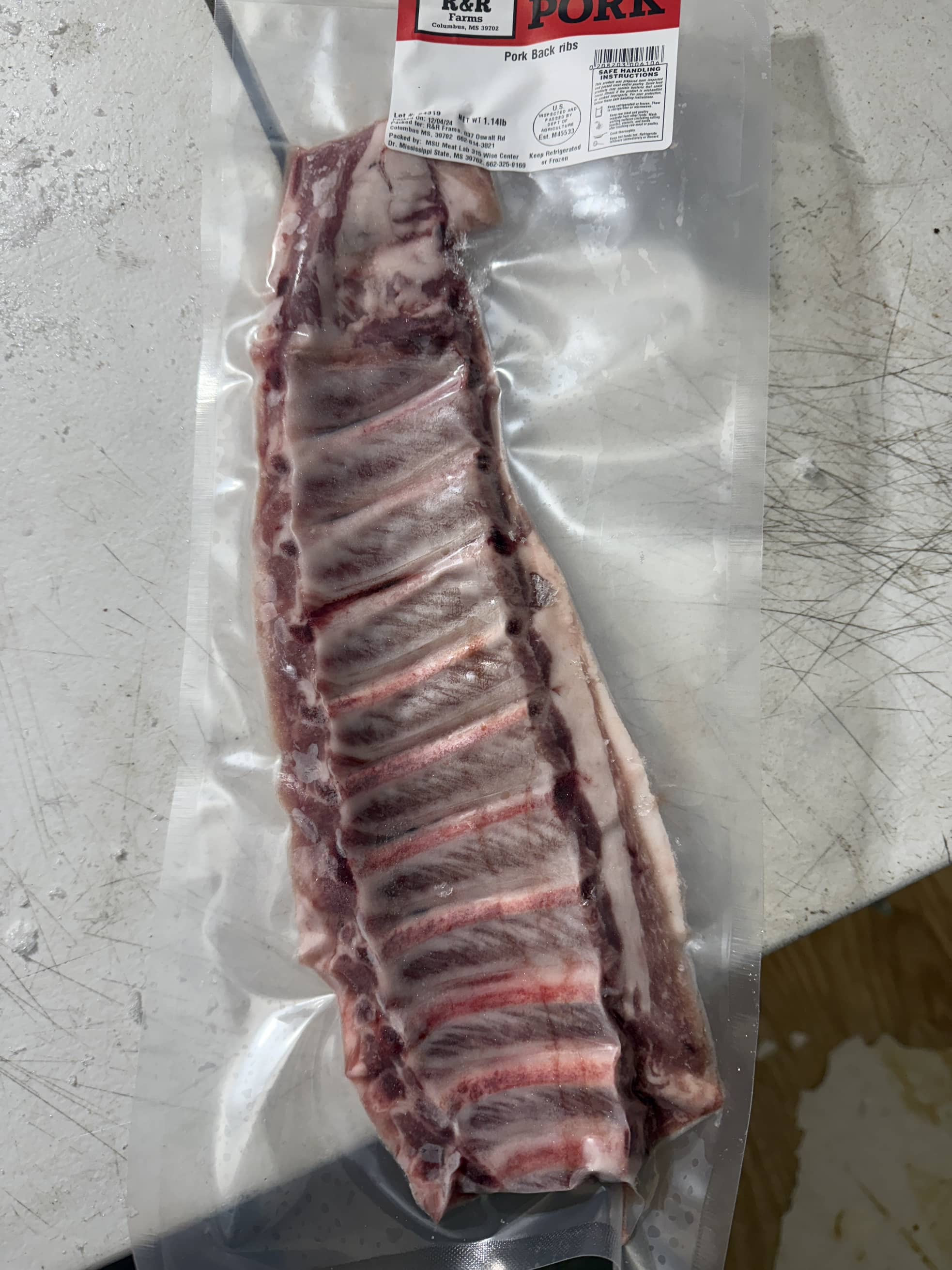 baby back ribs