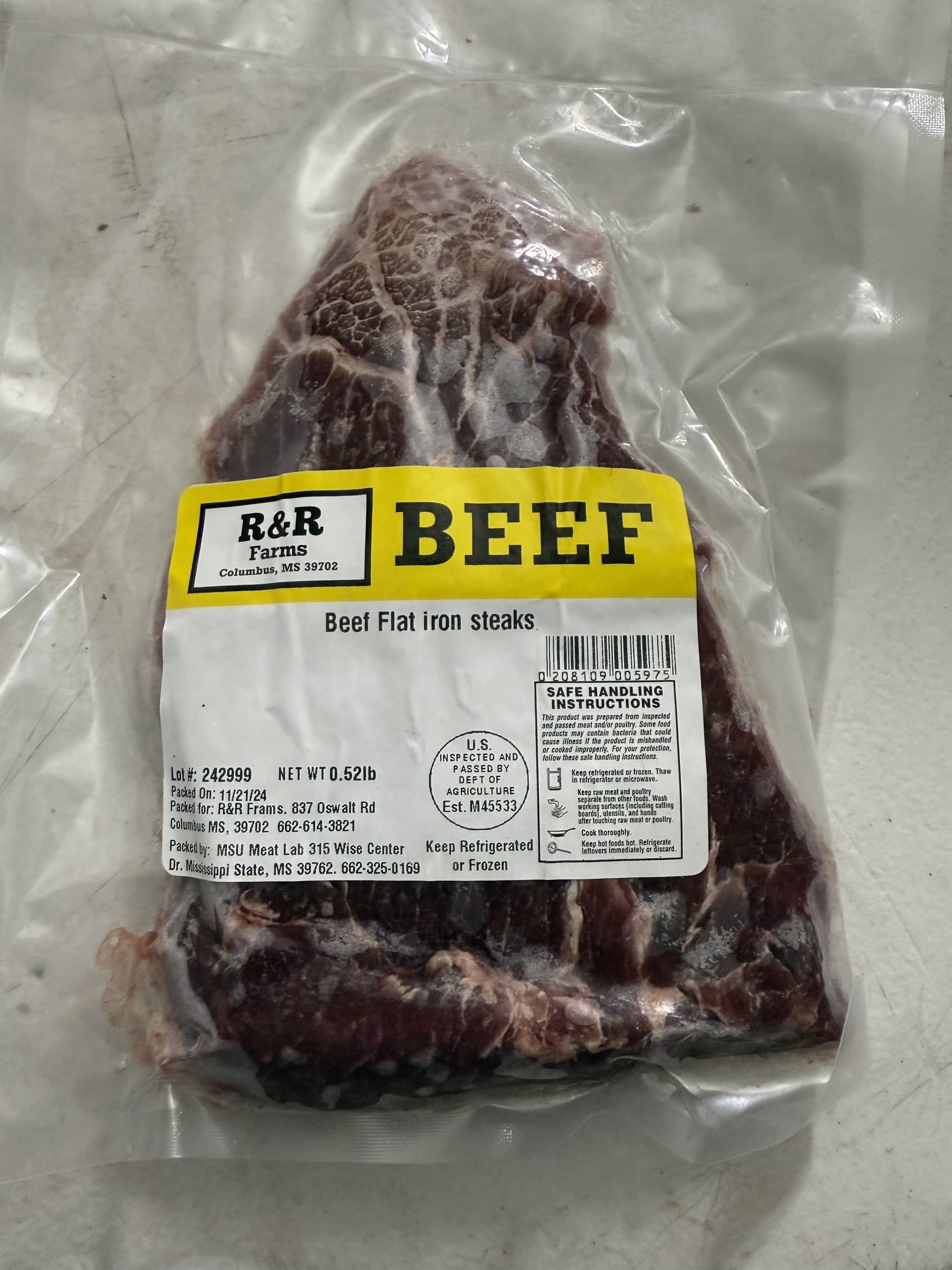 Flat Iron Steak