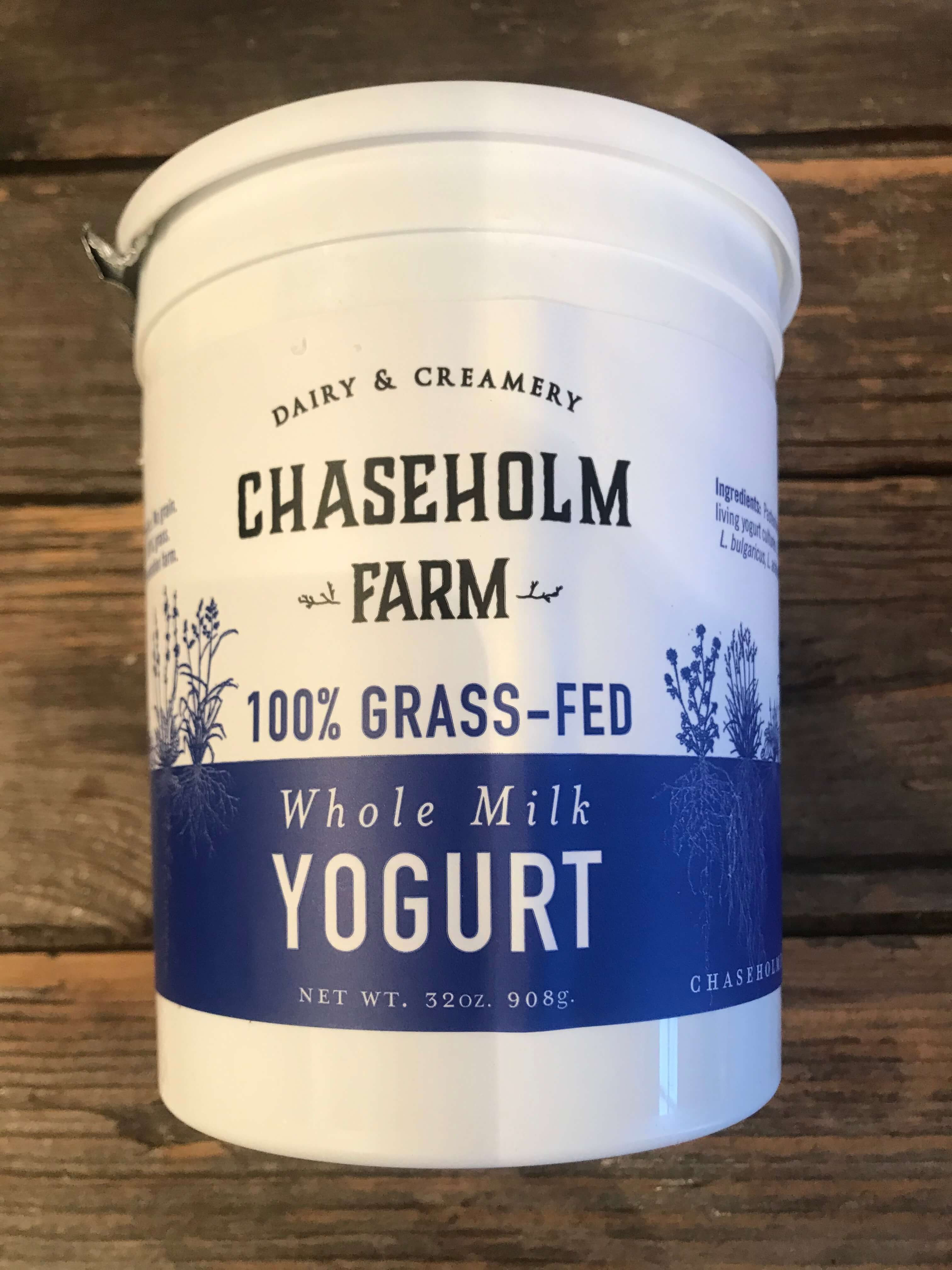 100 GrassFed Yogurt Chaseholm Farm