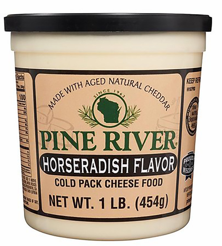 Pine River Horseradish Flavor Cheese Spread Schneiders Quality Meats