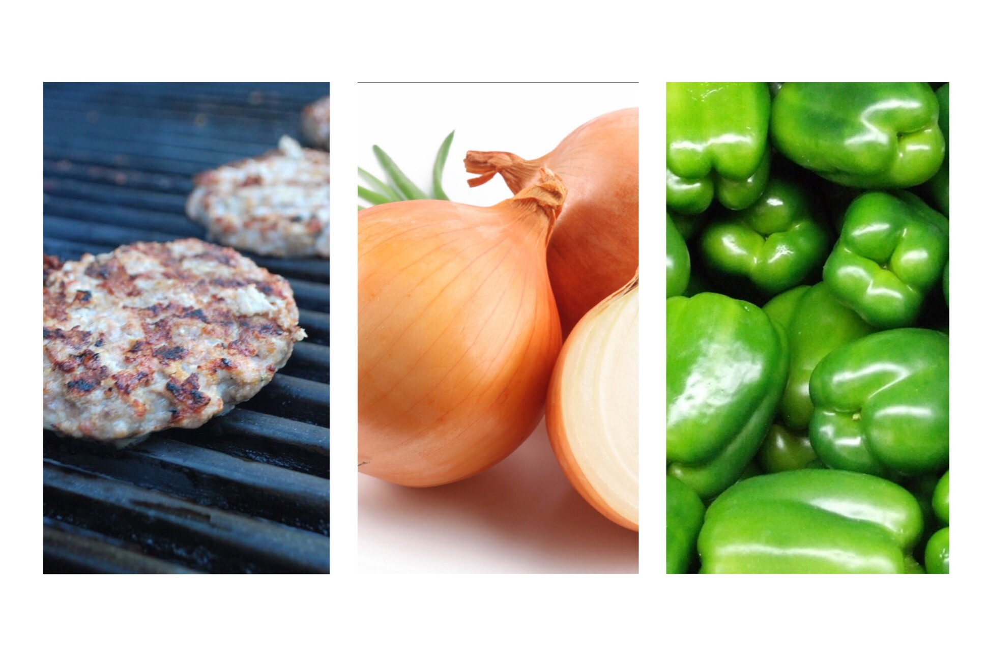 Green Pepper and Onion Brat Patties Serendipity Farms