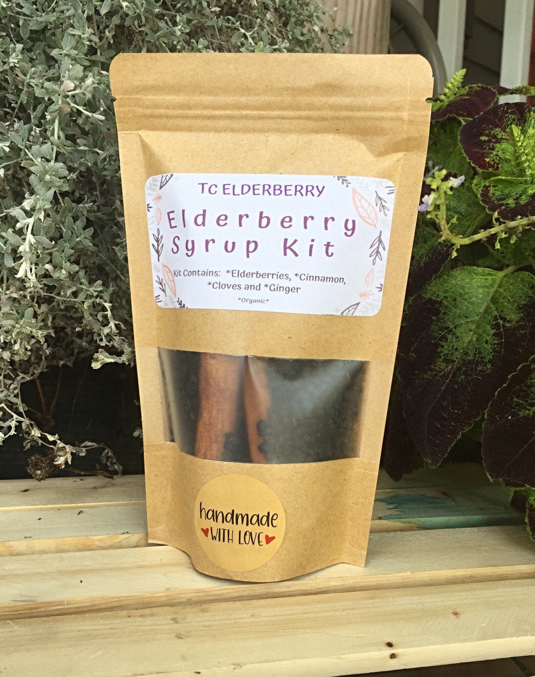 Organic Elderberry BREW KIT Serendipity Farms