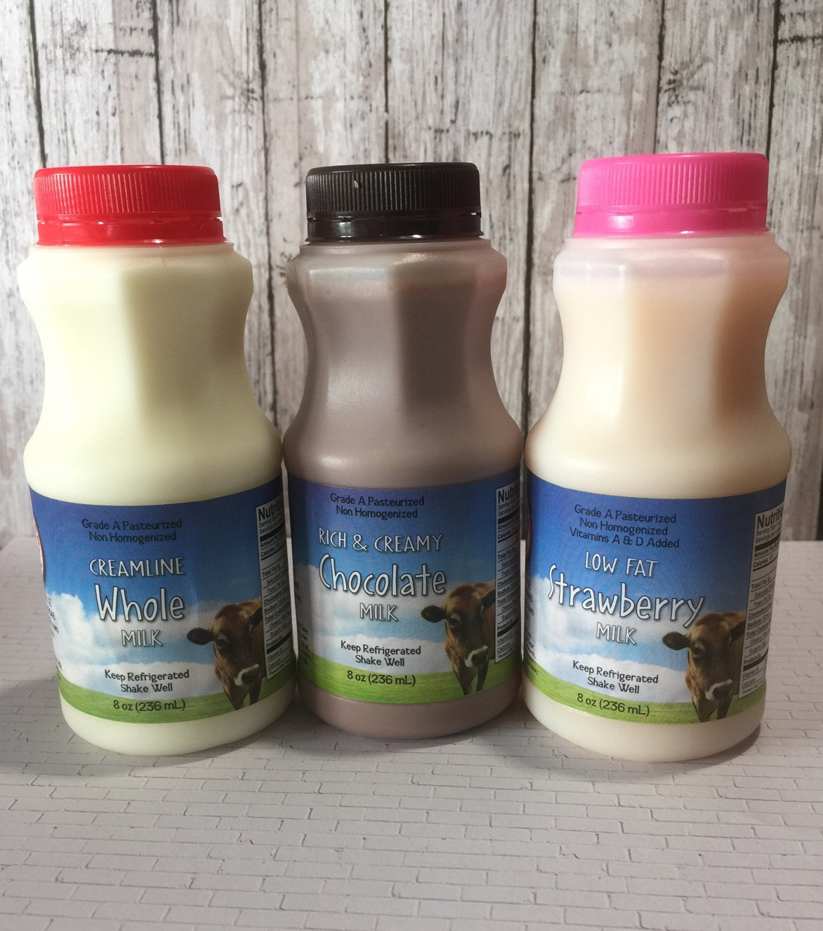 Creamline whole Milk 8 oz Serendipity Farms