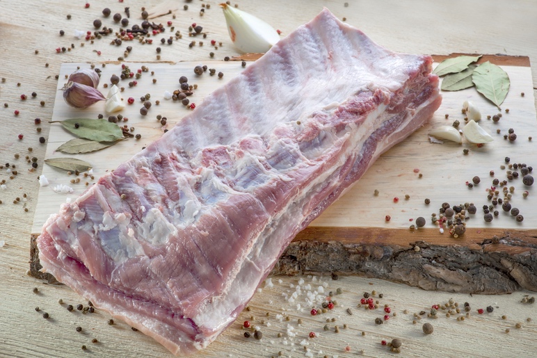 Lamb Spare Ribs Seven Sons Farms